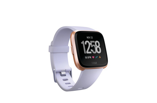 fitbit periwinkle rose gold