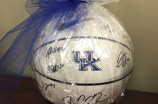 Autographed Kentucky Basketball Bluegrass Jamfest Mobile
