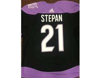 hockey fights cancer jersey auction